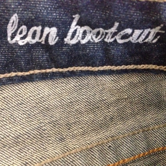 Calvin Klein Lean Bootcut Blue-Wash Jeans - Picture 4 of 6